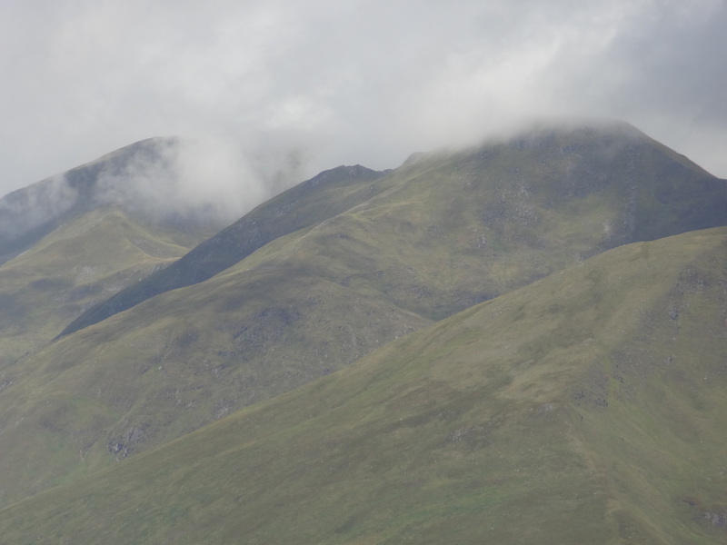 Aonach Meadhain from Beinn Loinne