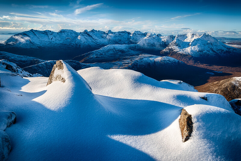 The Cuillin from Blaven