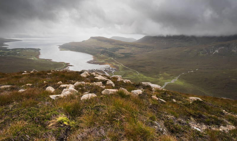 Loch Slapin from Beinn na Cro, Isle of Skye