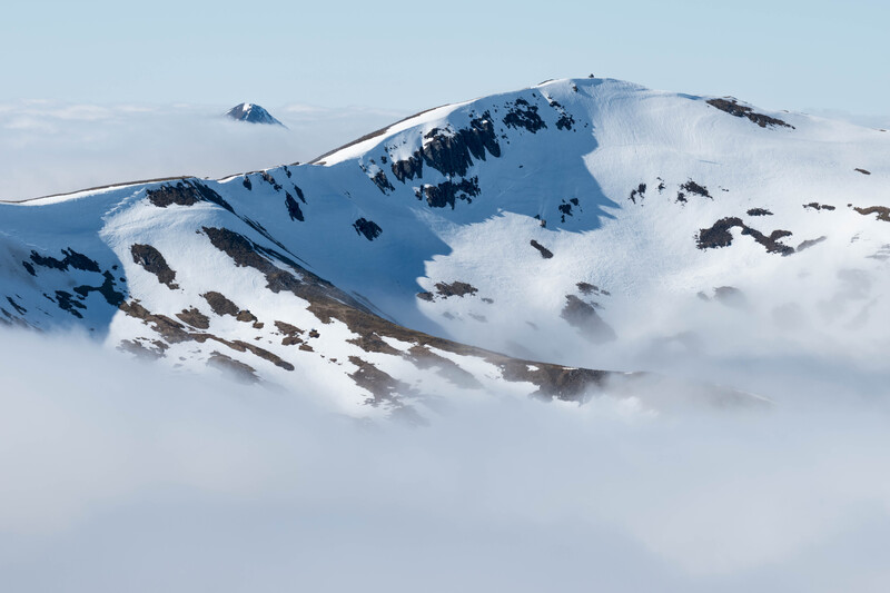 A'Chralaig from Sgurr nan Conbhairean
