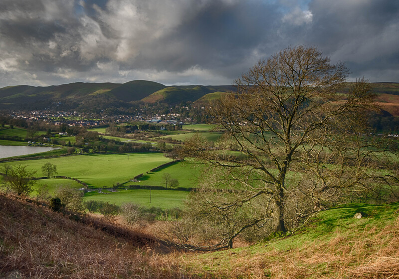 The Long Mynd from Caer Caradoc