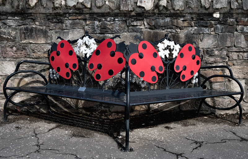 Nice bench in Pitlochry