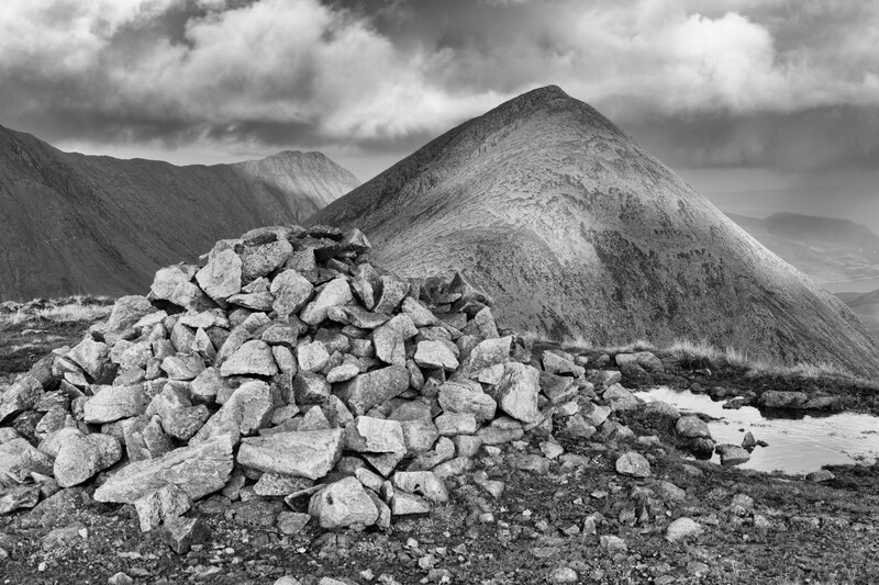 Beinn Dearg Mhor from Beinn Dearg Mheadhonach