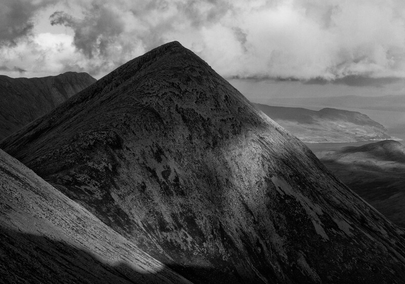 Beinn Dearg Mhor from Beinn Dearg Mheadhonach