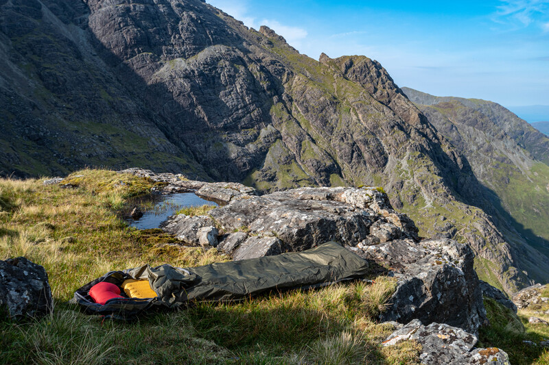 Blaven from the bivi on Slat Bheinn