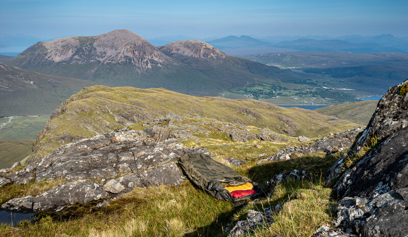 The Red Hills from the bivi on Slat Bheinn