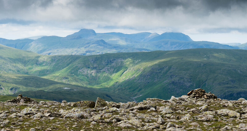 Looking west from Great Rigg