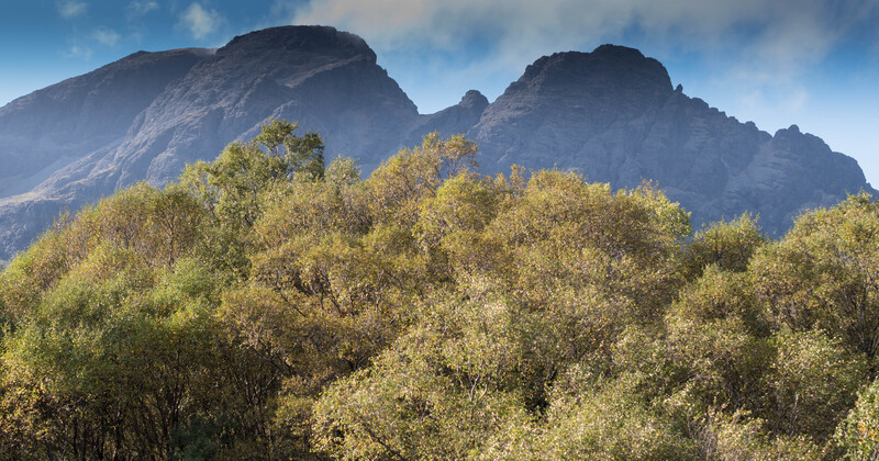 Golden autumn beneath Blaven