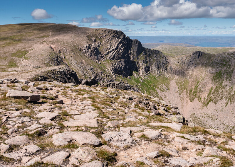 Fiacaill a'Choire Chais from the east