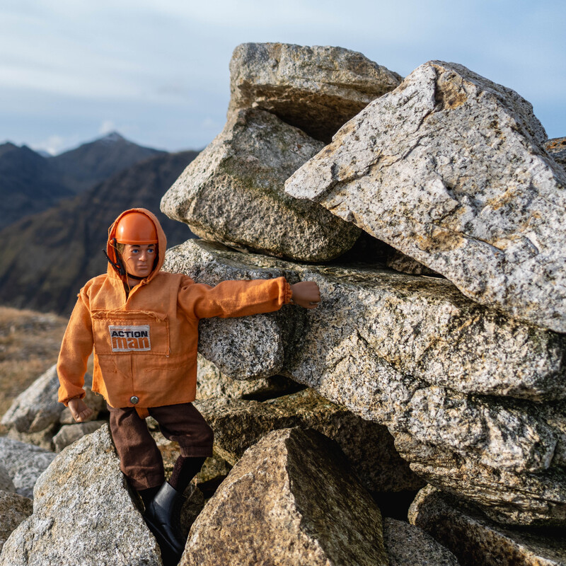 Dr. A.H.B. Man on the summit of Beinn na Cro
