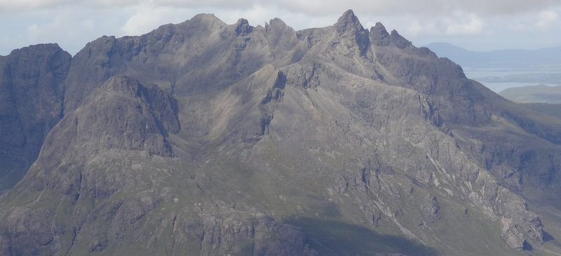 Sgurr nan Gillean and the Cuillin from Blaven