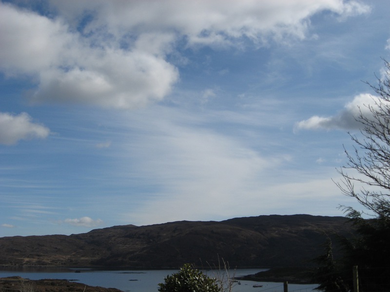 h Cirrostratus with some Cumulus