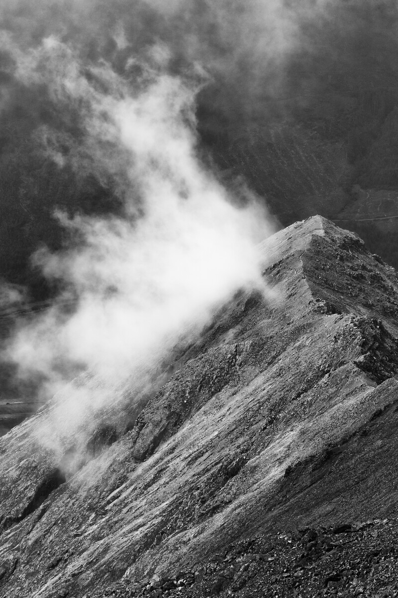 Sgurr nan Gobhar from Sgurr na Banachdaich