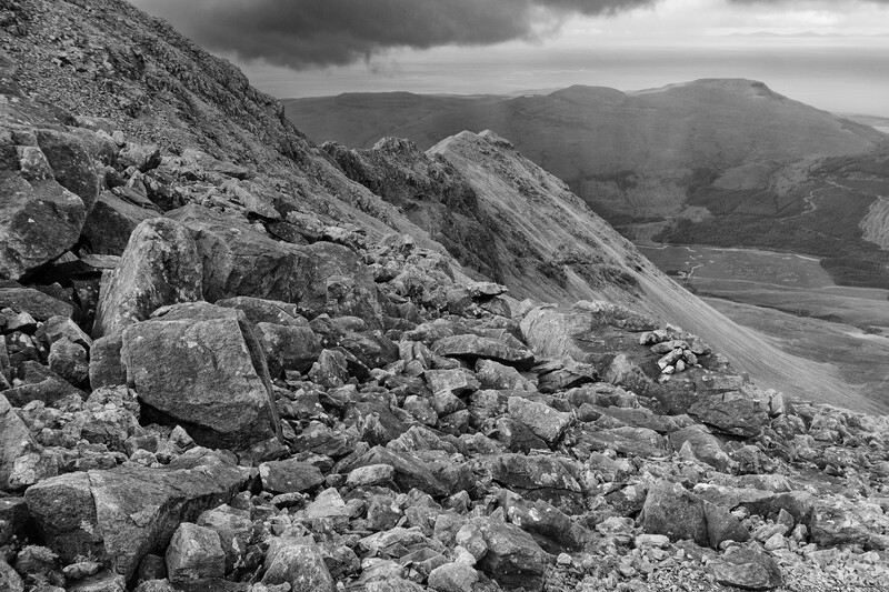Sgurr nan Gobhar ridge from Sgurr na Banachdaich